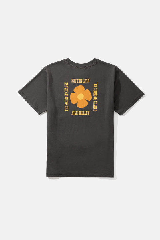 In Bloom Vintage Black Shirt