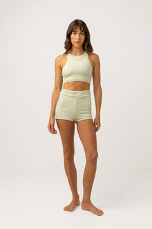  Maisy Check Surf Short Sage